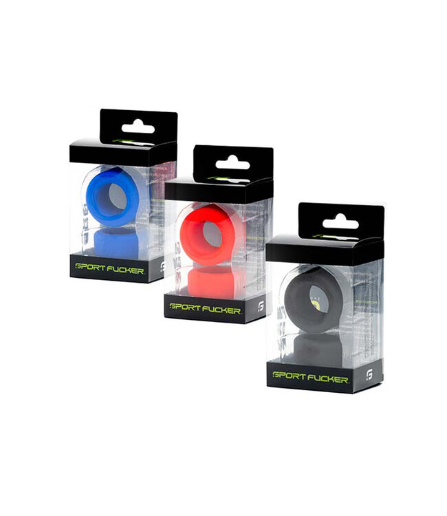 Sport Fucker Sport Fucker Black Nutt Job Set – Luxe Siliconen Ringen voor Intiem Genot