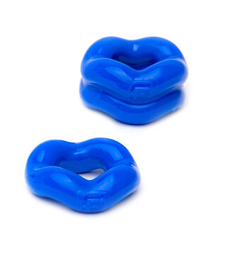 Sport Fucker Revolutionaire Blauw Cockring & Ballstretcher Set voor Ultiem Comfort