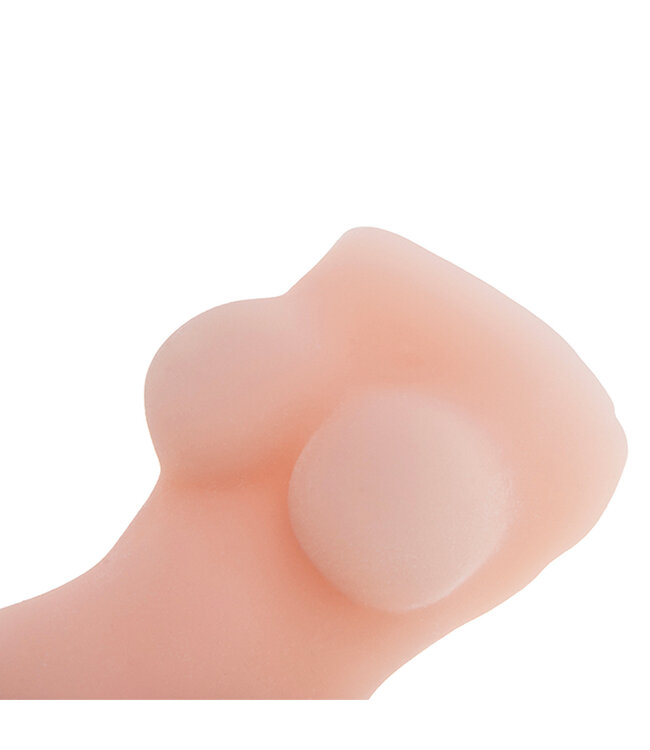 NMC Fluffy Love Masturbator 030A – Luxe, Huidskleurige TPE Beleving met Glijmiddel