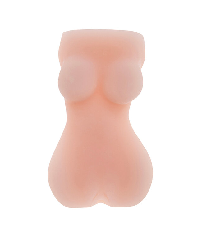 NMC Fluffy Love Masturbator 030A – Luxe, Huidskleurige TPE Beleving met Glijmiddel