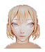 NMC Girls Crush 3SFB Compacte Opblaaspop met 3D Haar en Zittende Pose