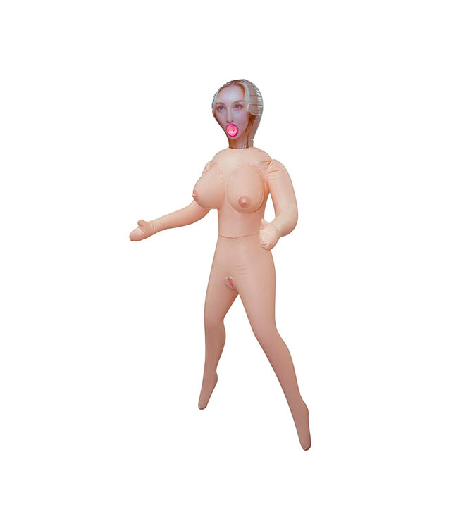 NMC Hussy 28SFA Levensgrote Opblaaspop - Realistisch, Licht en Duurzaam PVC