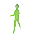 NMC To Infinity 35SFA - Unique Green PVC Standing Figure for Collectors