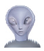 NMC To Infinity 40SFA - Silver Futuristic PVC Figure 1.53m for Display
