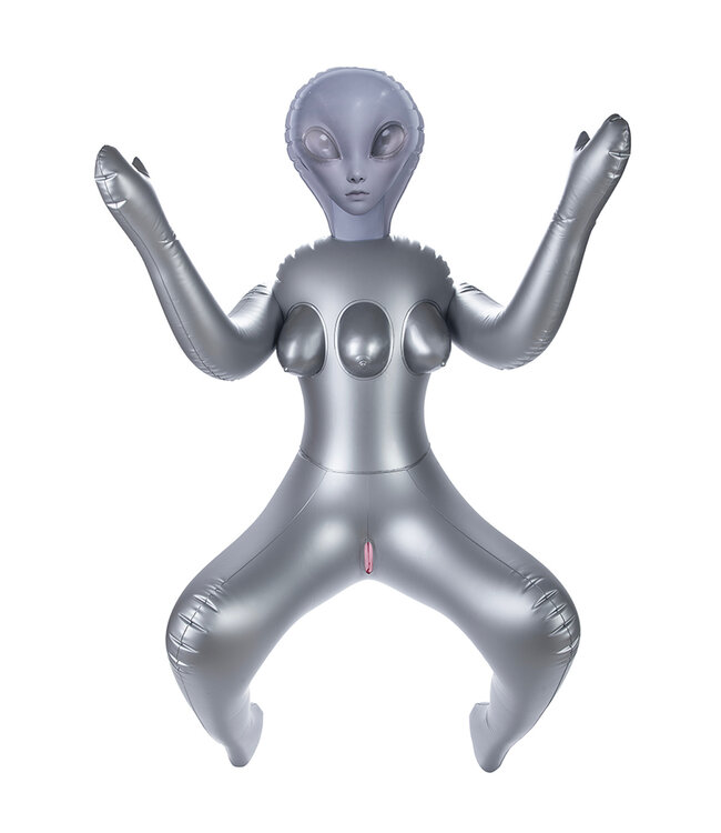 NMC To Infinity 40SFA - Silver Futuristic PVC Figure 1.53m for Display
