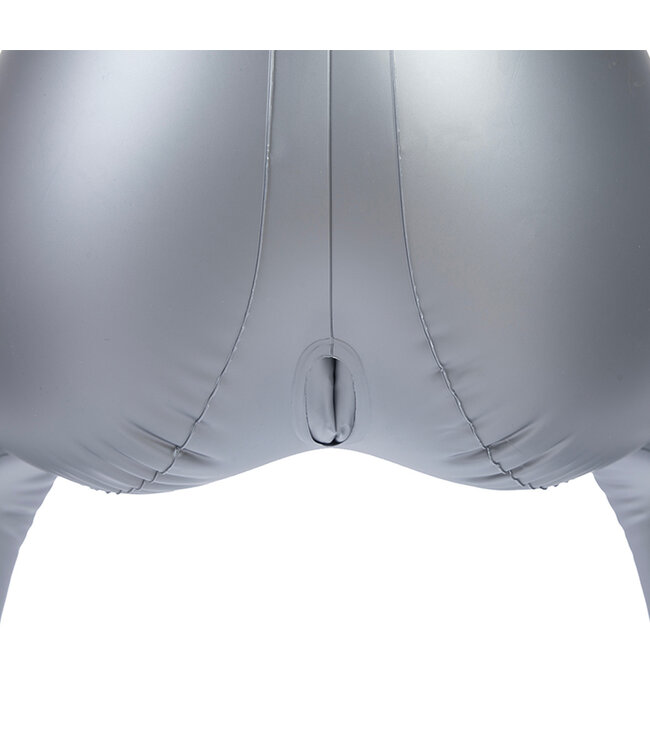 NMC To Infinity 40SFA – 1,53m Zilveren Futuristische PVC-Standbeeld voor Collectie