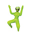 NMC To Infinity 41SFA - Green PVC Alien Sculpture with Dynamic Pose