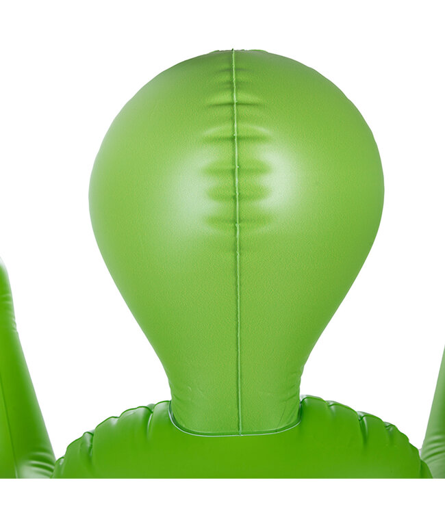 NMC To Infinity 41SFA - Green PVC Alien Sculpture with Dynamic Pose