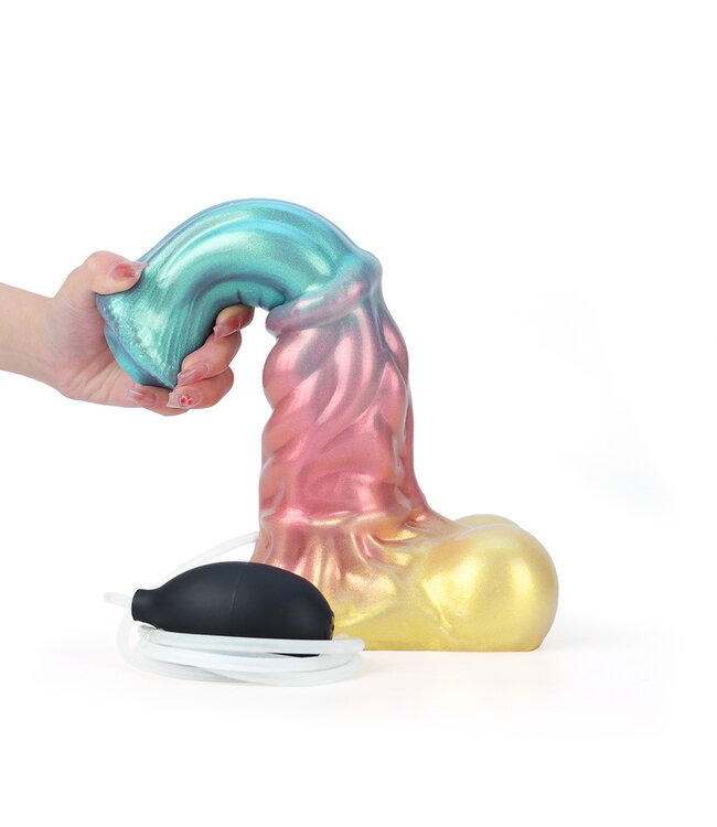 Giant Space Intruders Cosmic Curves Paard Squirtende Dildo 14.6 cm – Hemels Genot