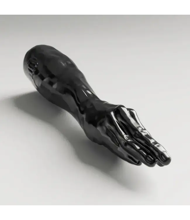 All Black Steroïd Fisting Dildo - 44 cm FLEXXX voor een Intense Ervaring