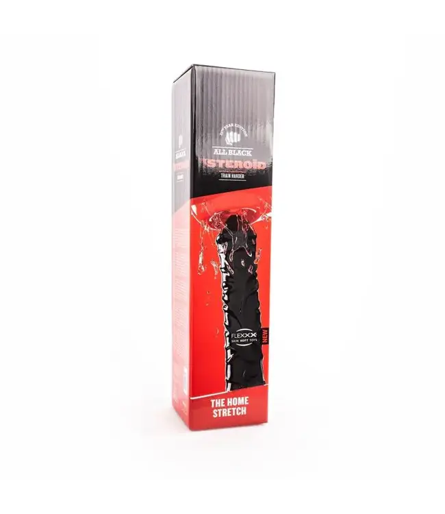 All Black Steroïd Dildo - The Home Stretch 50cm for Ultimate Pleasure