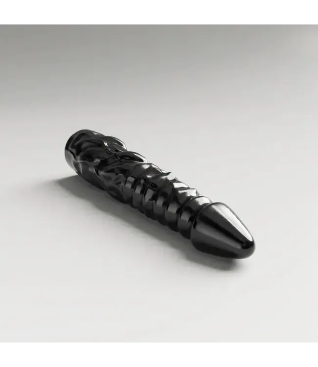 All Black Steroid FLEXXX Dildo - 39 cm voor Fetisj Verwennerij
