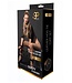 Verleidelijke Vegan Hog Tie Set met Gouden Accenten voor BDSM Fans