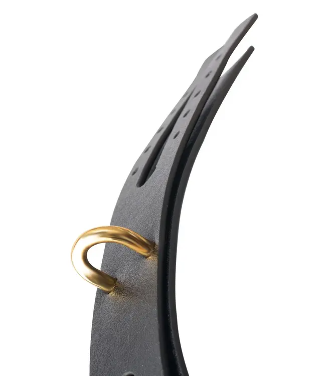 Guilty Pleasure Vegan Leather Premium Hog Tie Set with Gold Accents