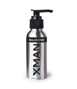 Xman Xman Silicone Glijmiddel 100ml (Aluminium Fles)