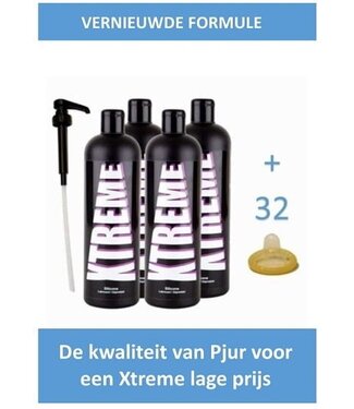 Xtreme Xtreme Premium silicone lubricant 500 ml (4 bottles)