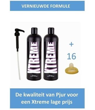 Xtreme Xtreme Premium Silicone Lubricant 500 ml (2 bottles)