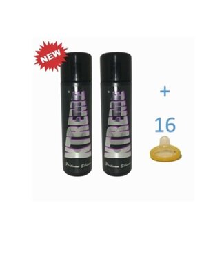 Xtreme Xtreme Silicone Platinum Glijmiddel 500 ml (2 flessen)