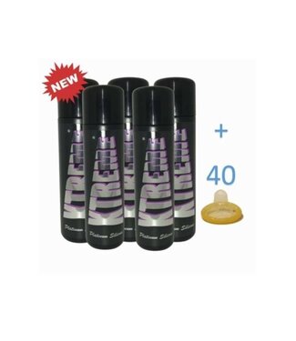 Xtreme Xtreme Silicone Platinum Glijmiddel 500 ml (5 flessen)