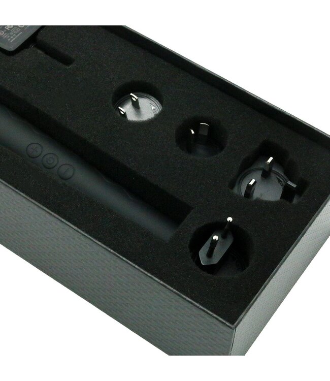 Pixey Pixey Deluxe Black Velvet M – Flüsterleiser Massager für Entspannung