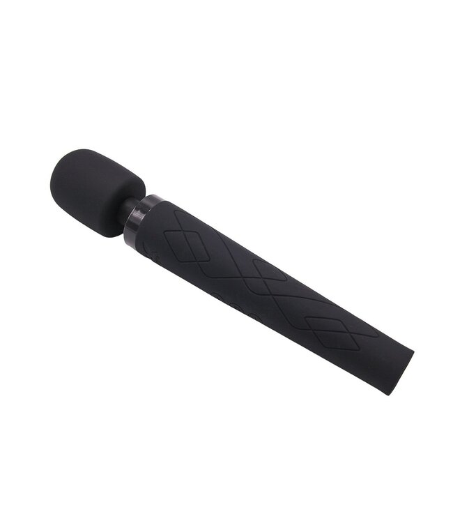 Pixey Pixey Deluxe Black Velvet L – Flüsterleiser Massager für Entspannung