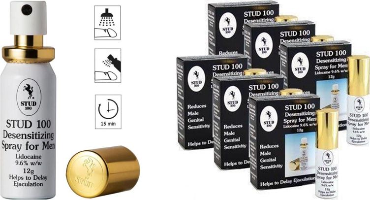Stud 100 Delay Spray – Vertraag Vroegtijdige Zaadlozing Effectief