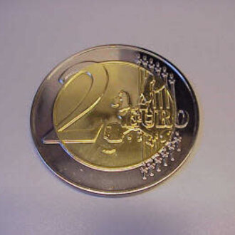 2 Euro munt jumbo