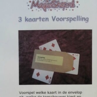 Magicshop 3 kaarten voorspelling