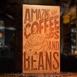 Amazing Coffee Cups and Beans by Adam Wilber VULPINE Creations