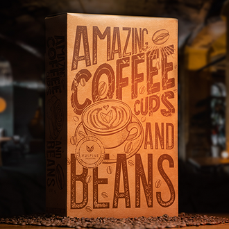 Amazing Coffee Cups and Beans by Adam Wilber VULPINE Creations