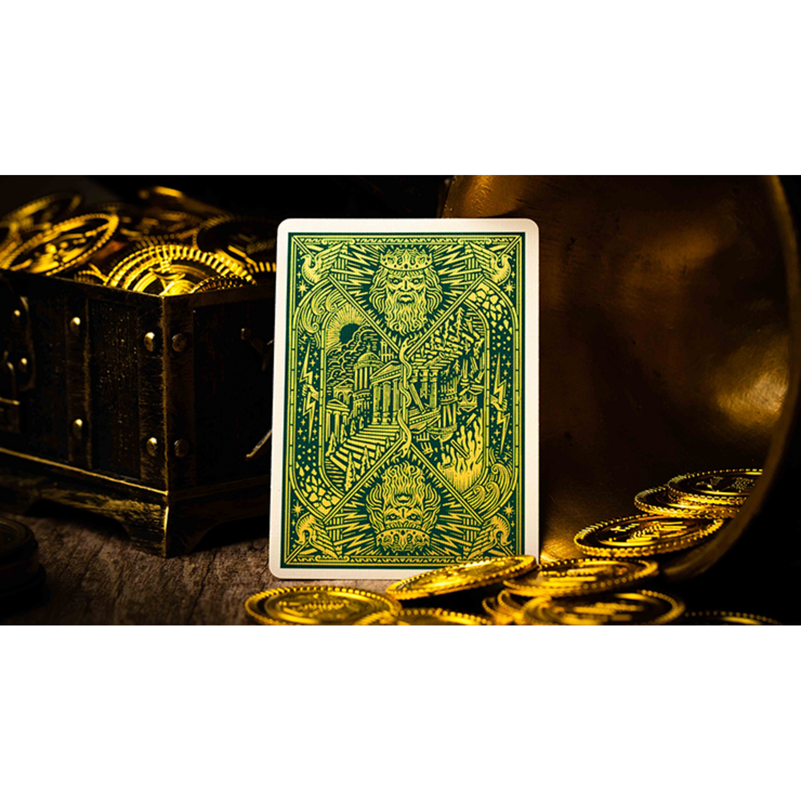 Atlantis Rise Edition Playing Cards by Riffle Shuffle