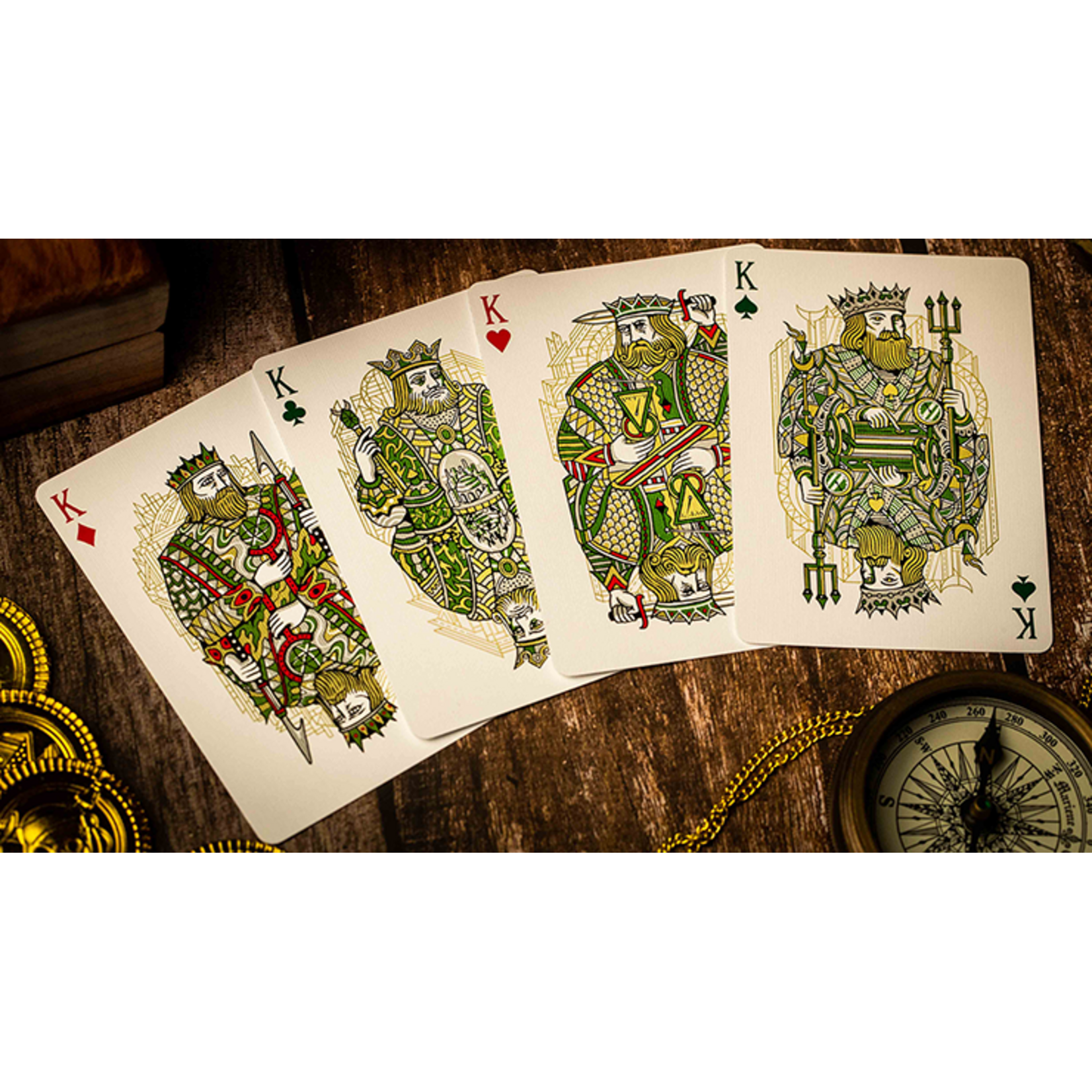 Atlantis Rise Edition Playing Cards by Riffle Shuffle