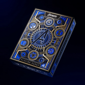 Avengers Blue Edition Playing Cards by theory11