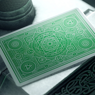 Avengers Green Edition Playing Cards by theory11