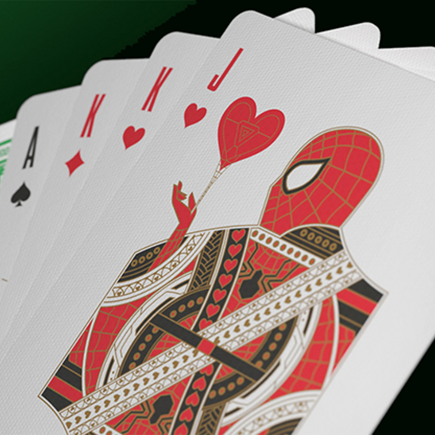 Avengers Green Edition Playing Cards by theory11