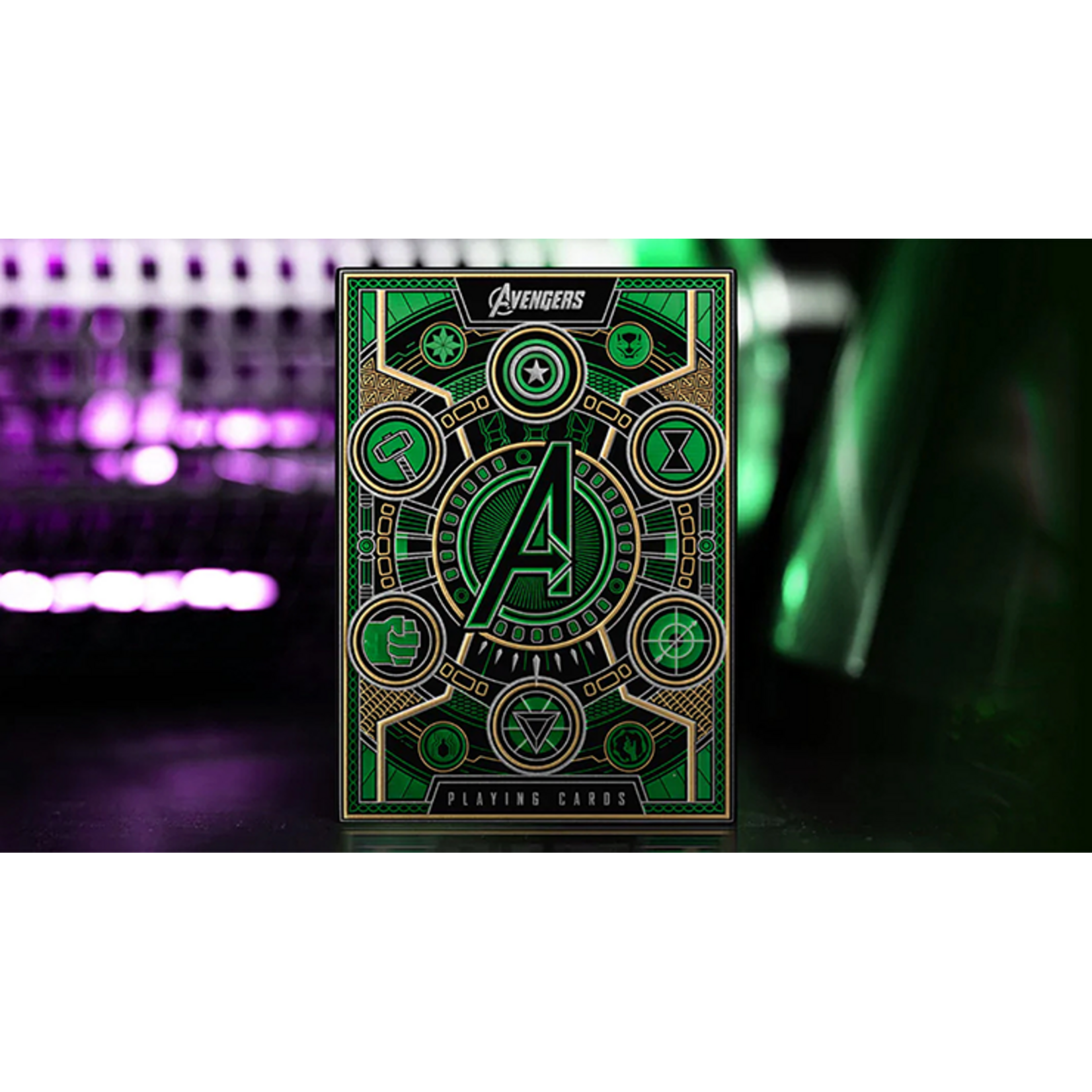 Theory11 Avengers Green Edition Speelkaarten