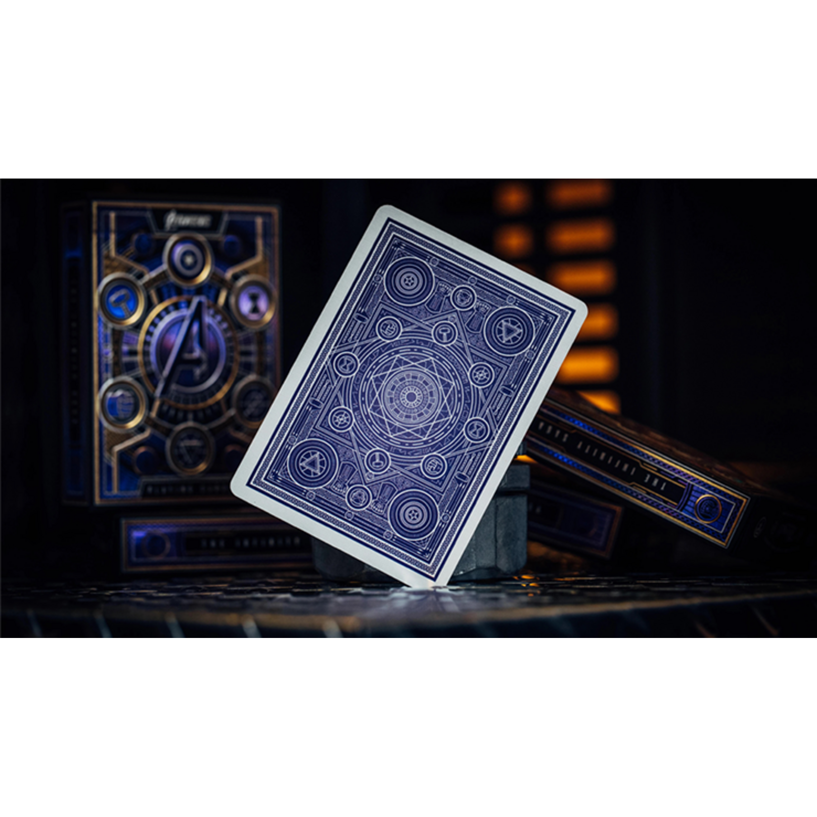 Theory11 Avengers Infinity Saga (paars) Speelkaarten