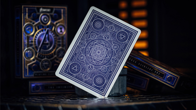 Avengers Infinity Saga (paars) Playing Cards by theory11