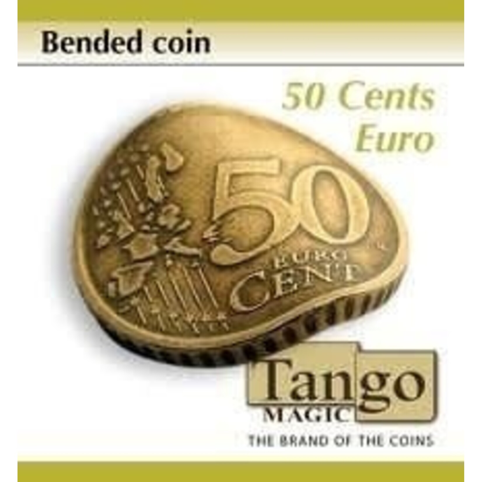 Bended coin, 50 eurocent