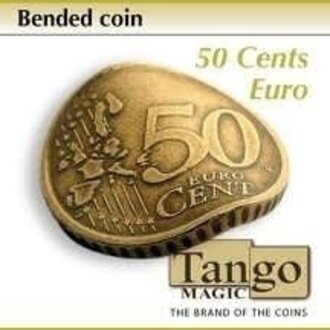 Bended coin, 50 eurocent