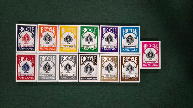 Bicycle 11 kaarten pakket - kleurenset