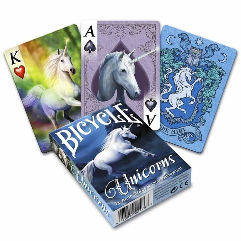 Bicycle Anne Stokes Unicorns speelkaarten