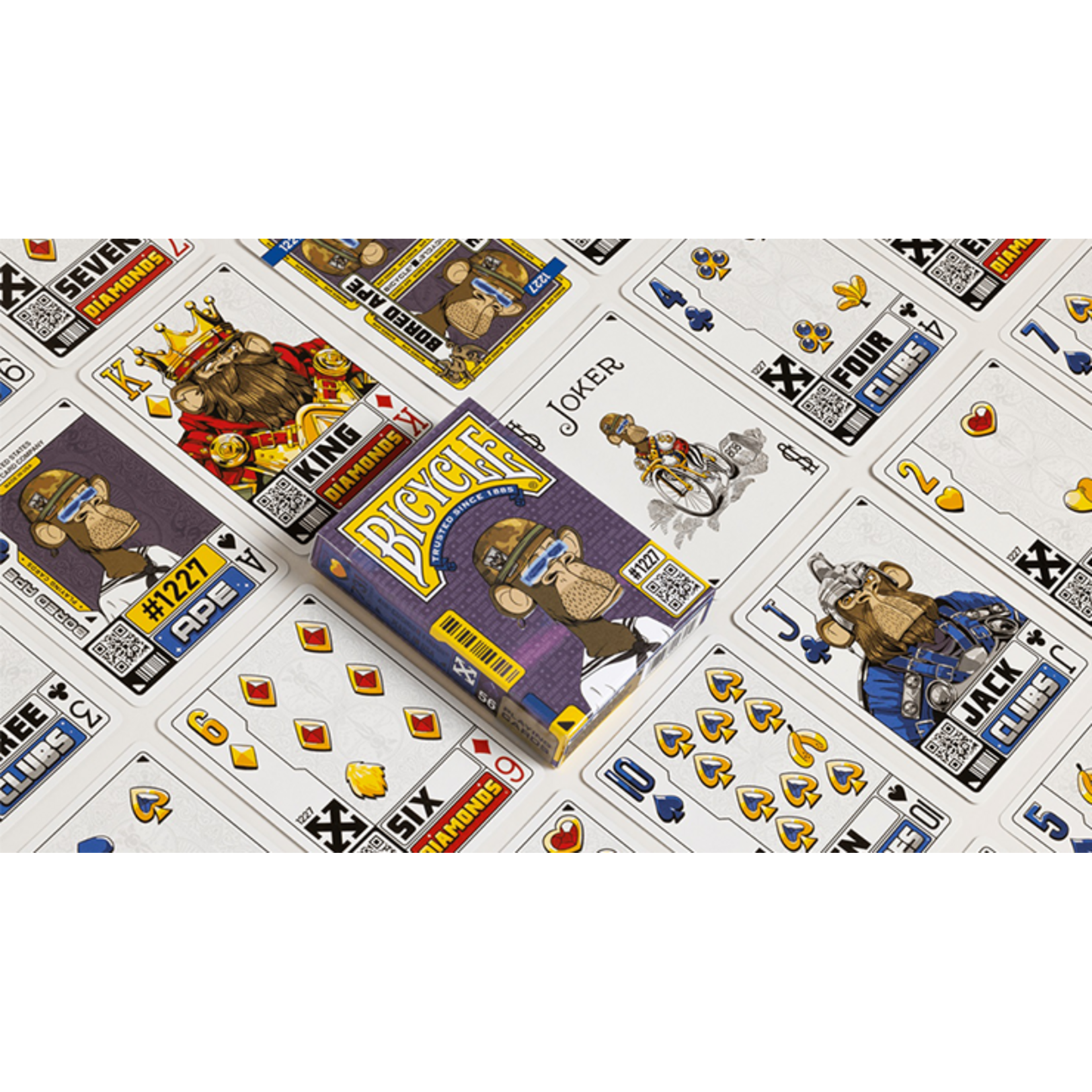 Bicycle Bored Ape Playing Cards by US Playing Card Co.