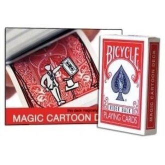 Magic Makers Bicycle cartoon deck