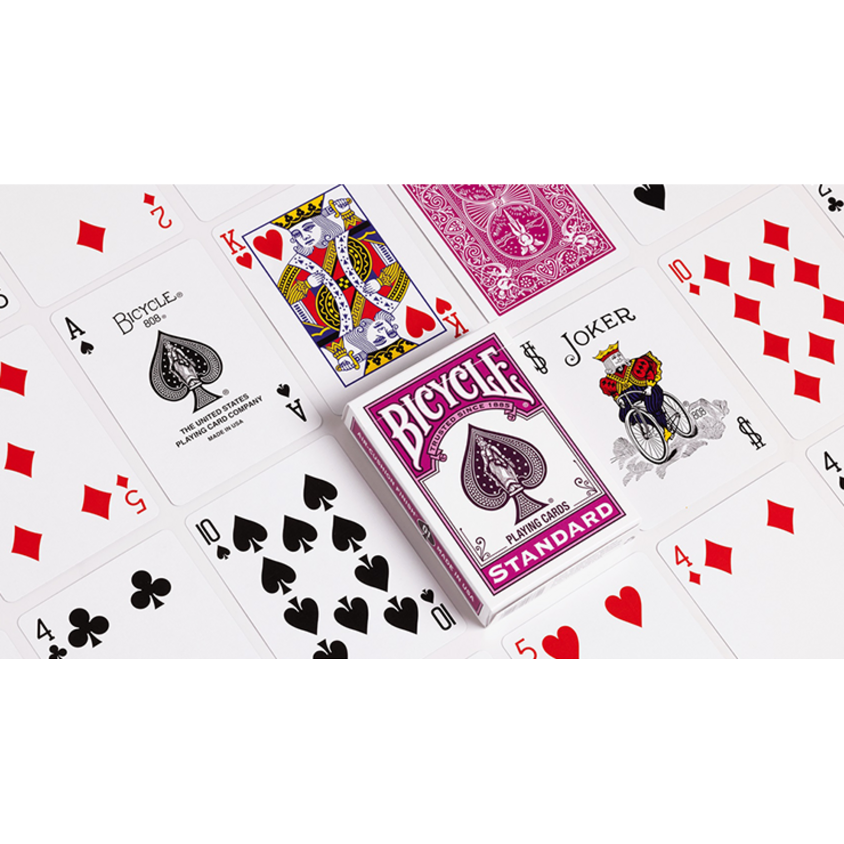 Bicycle Color Series (#1 Berry) Playing Card by US Playing Card Co