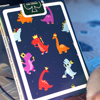 Bicycle Bicycle Dinosaurs Playing Cards