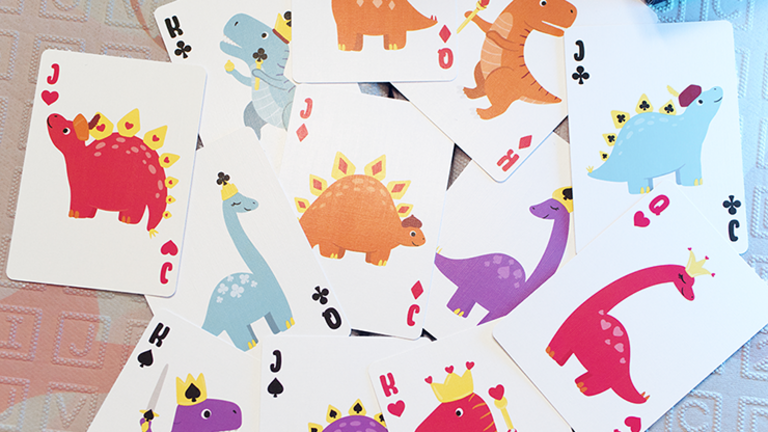Bicycle Bicycle Dinosaurs Playing Cards