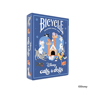 Bicycle Bicycle Disney Cats and Dogs Playing Cards by US Playing Card
