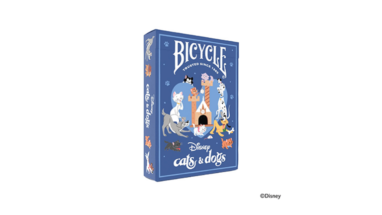 Bicycle Bicycle Disney Cats and Dogs Playing Cards by US Playing Card
