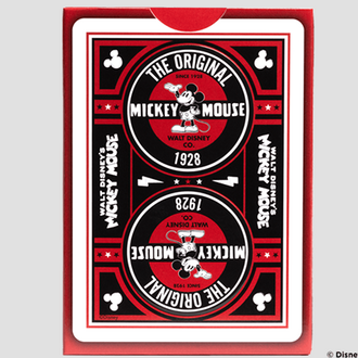 Bicycle Disney Classic Mickey Mouse (Red) Speelkaarten